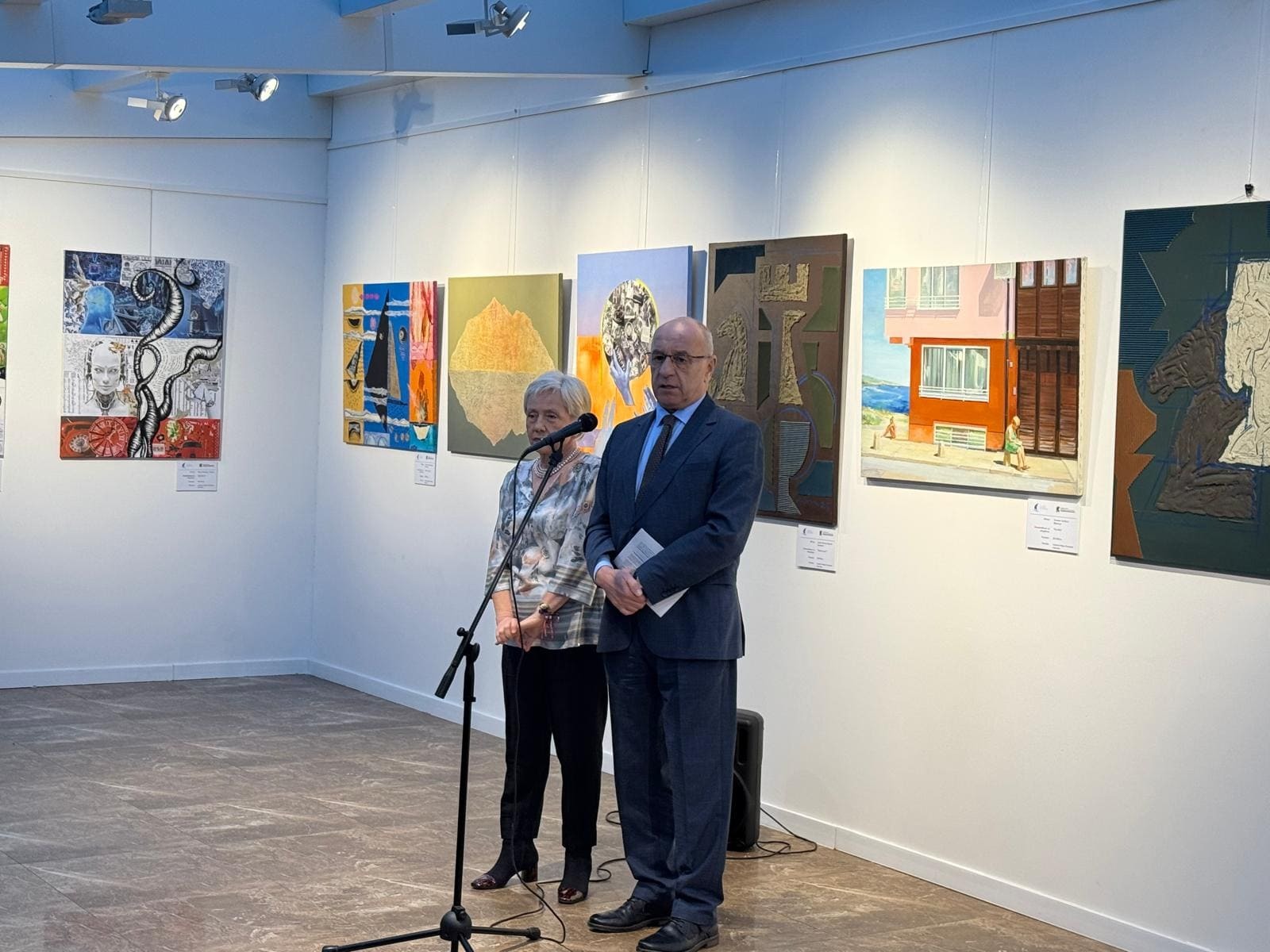"Directions 3", an international Exhibition on Occasion of the Month of Francophonie was presented