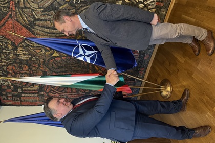 Среща на заместник-министър Ради Найденов с извънредния и пълномощен посланик на Република Молдова, Н. Пр. Емил Жакота.