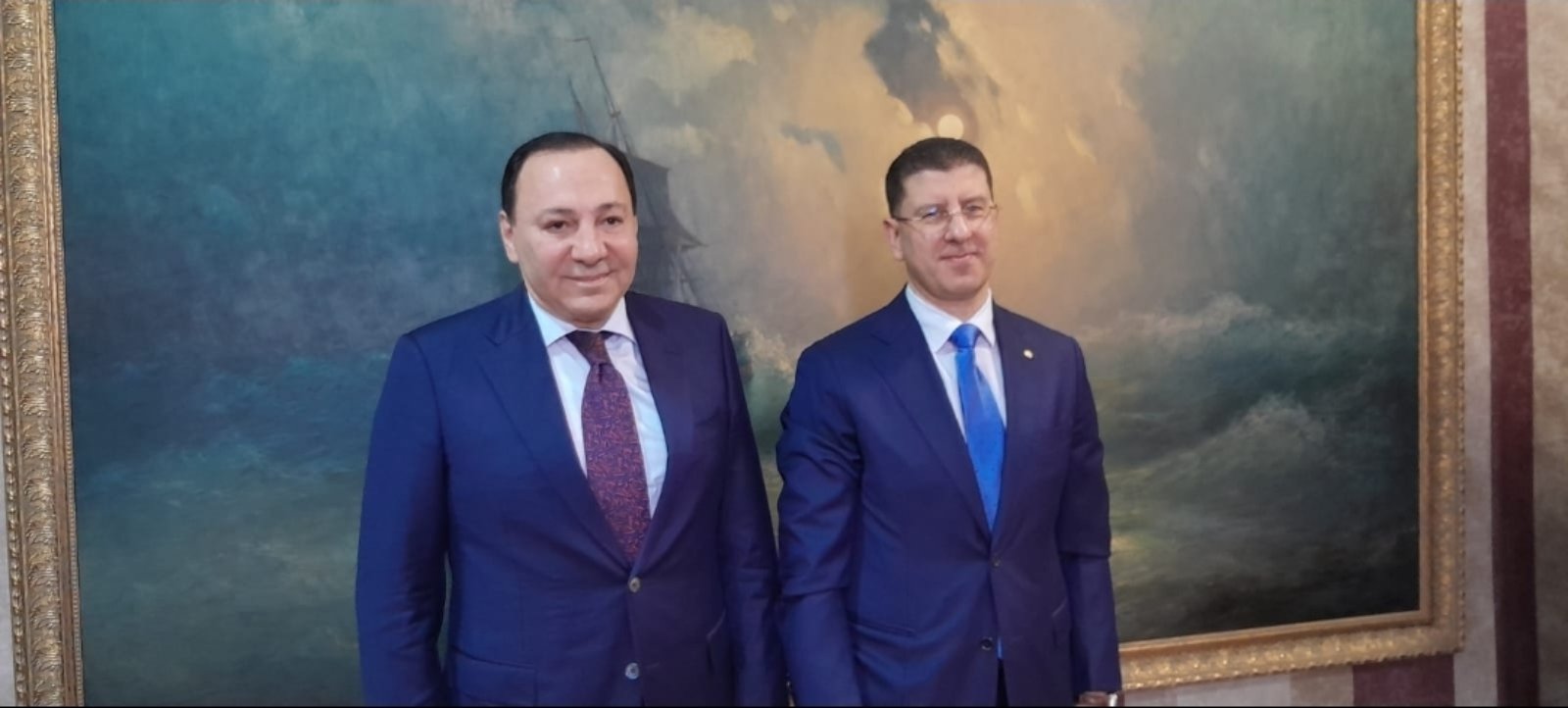 Среща на извънредния и пълномощен посланик Никола Николов с  Мартин Саргсян, председател на Търговско-промишлената палата на Република Армения