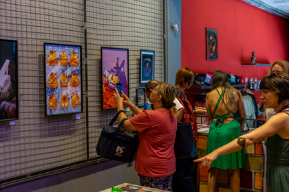 Откриване на изложбата стрийт арт „KOTK 3.3 – Layer 2“в Сао Пауло