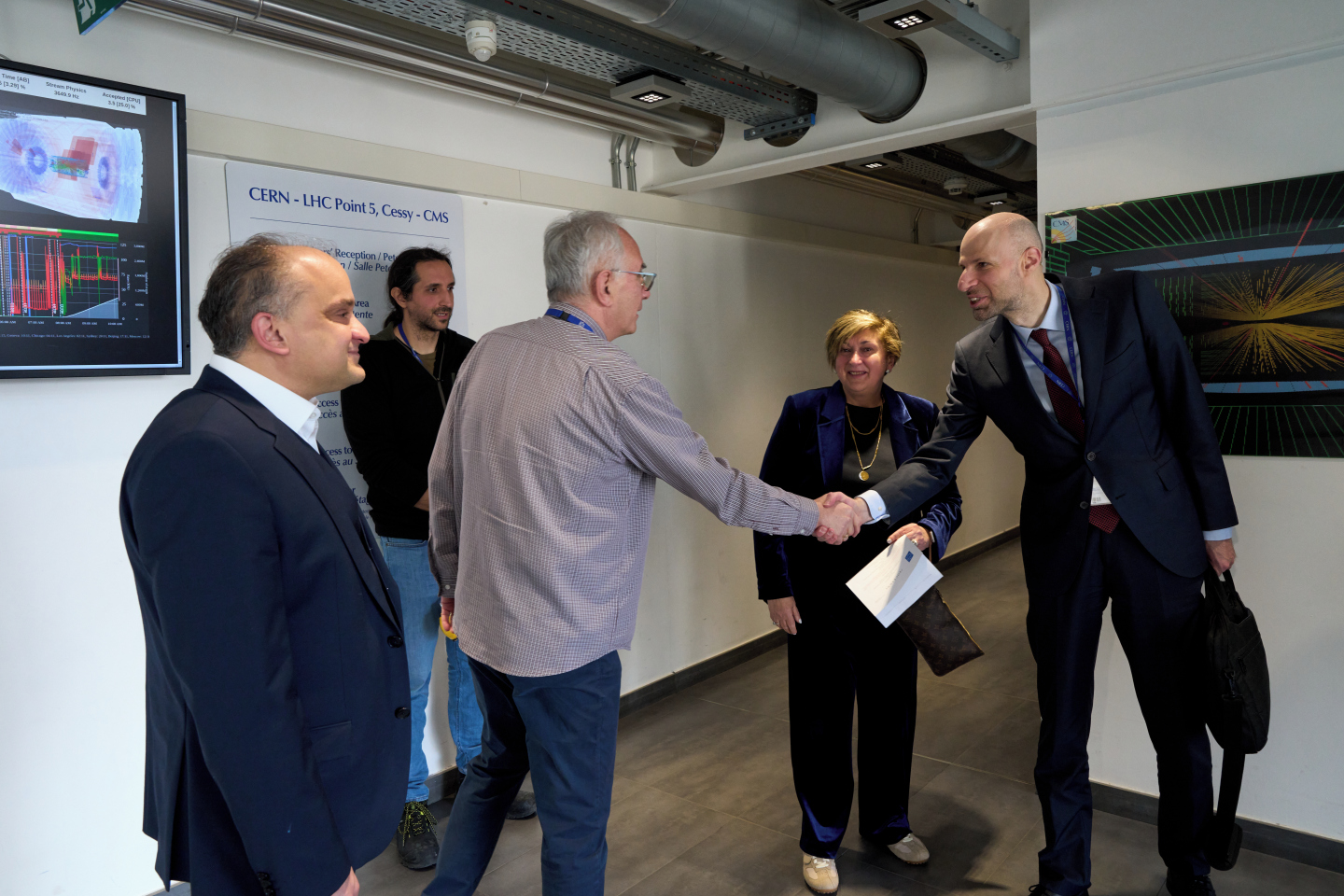 Ambassador Angel Bandzhov, Permanent Representative of the Republic of Bulgaria to the United Nations Office and other international organizations in Geneva, visited the European Organization for Nuclear Research (CERN)