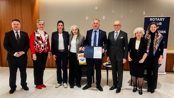 Участие на генералния консул в Ню Йорк като основен гост за дискусия в Ротари клуб на Ню Йорк 