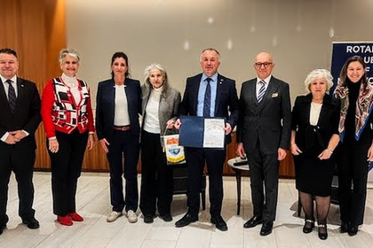 Участие на генералния консул в Ню Йорк като основен гост за дискусия в Ротари клуб на Ню Йорк 