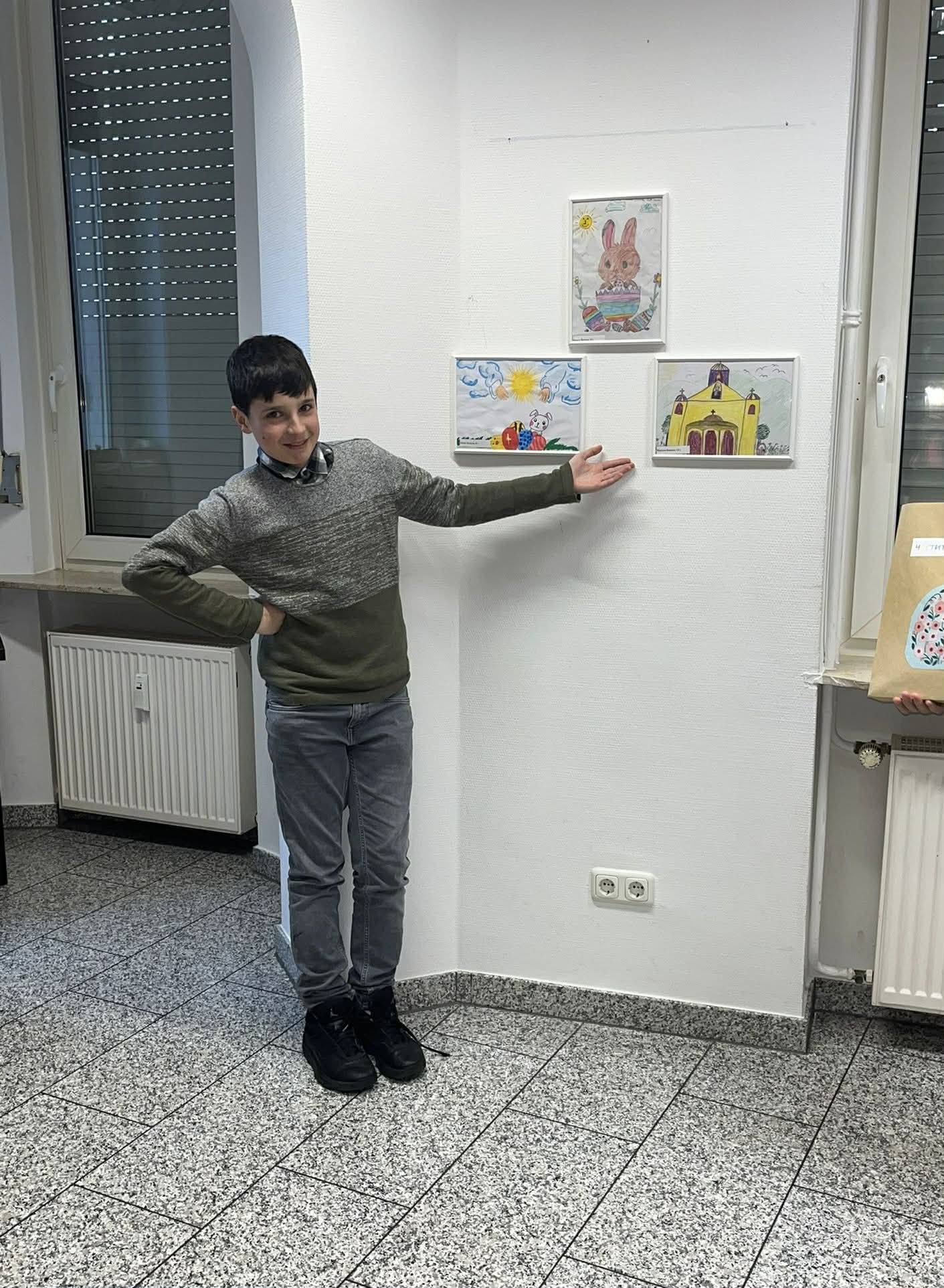 Feierliche Auszeichnung der Teilnehmer am Kinderzeichenwettbewerb „Ostern durch die Kinderaugen“