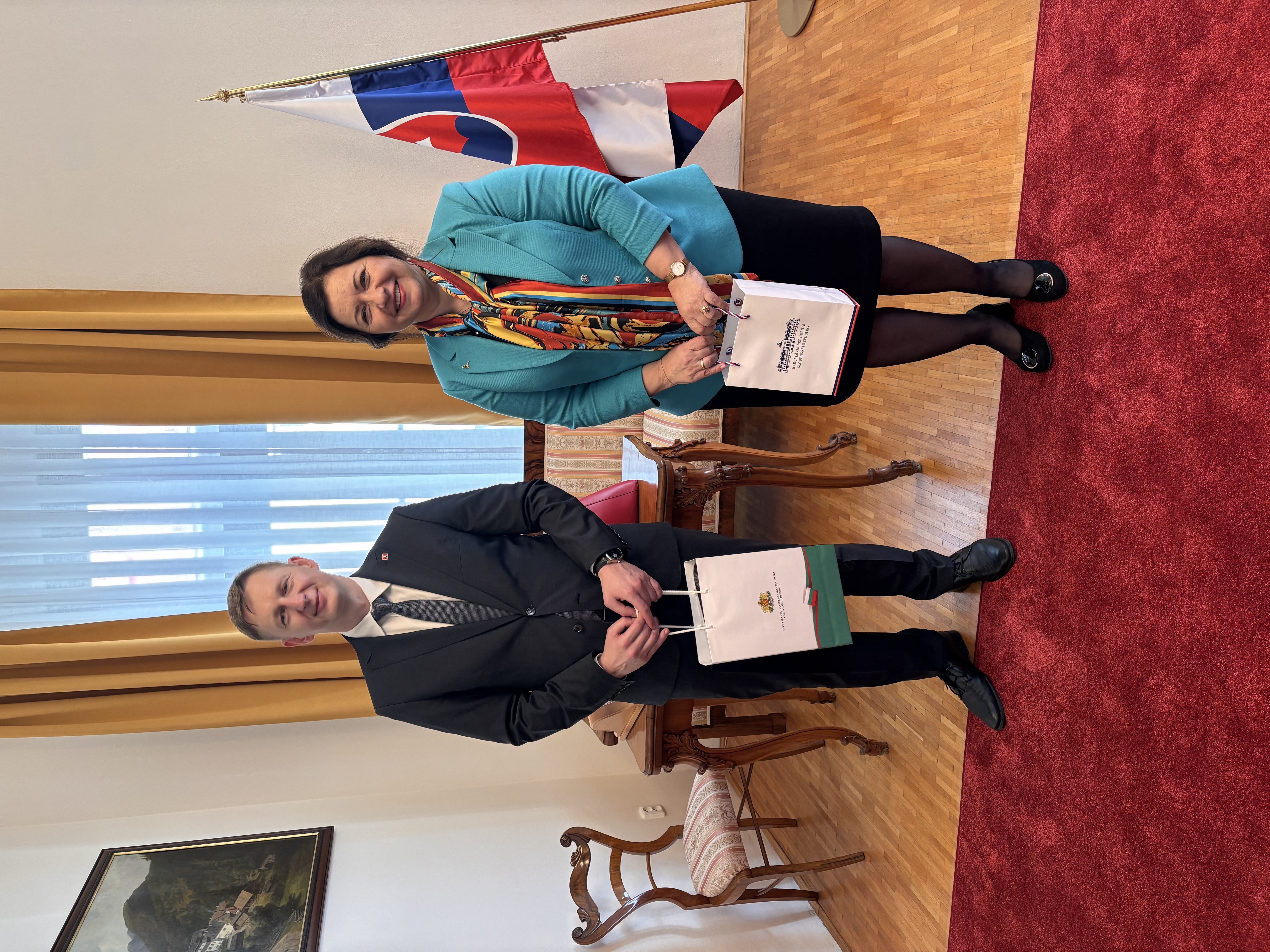 Посещение на Н. Пр. Снежана Йовева-Димитрова в град Банска Бистрица 