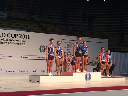 България спечели два сребърни и 2 бронзови медала в турнир по спортна аеробика в Токио