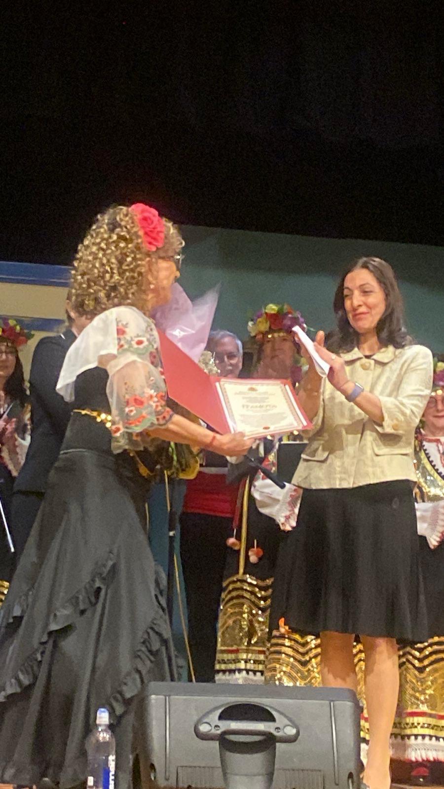 Тържествено отбелязване на 25-та годишнина от създаването на вокален ансамбъл „Диви жени“, с художествен ръководител г-жа Татяна Сърбинска, гр. Бостън, САЩ  