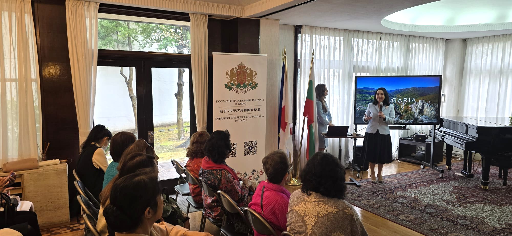 東京ウィメンズ・クラブ会員向けブルガリア紹介イベント（歴史・文化・伝統）