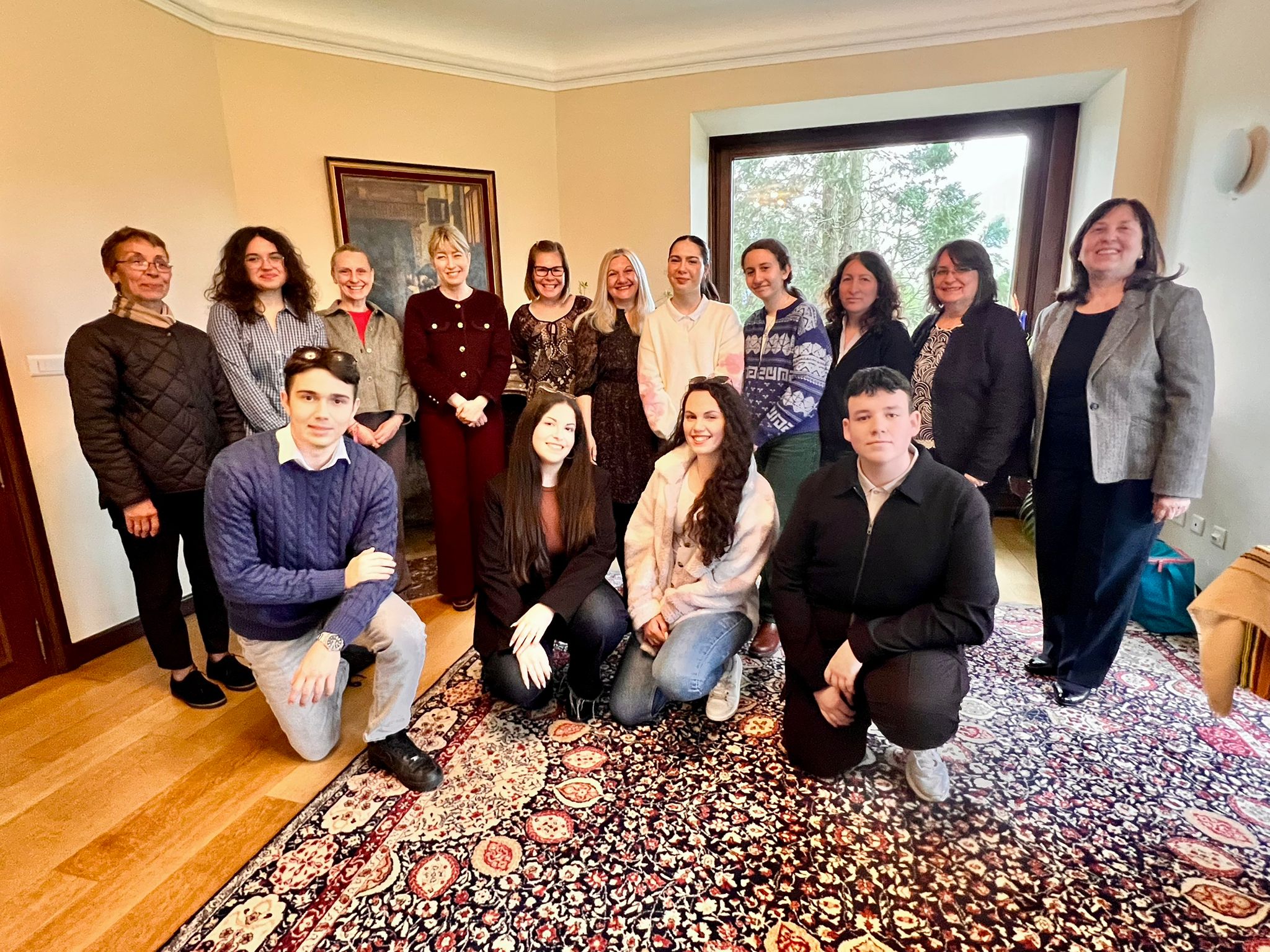 Представяне на ученически проект по програмата „Неразказаните истории на българите“ в Посолството на Република България в Брюксел