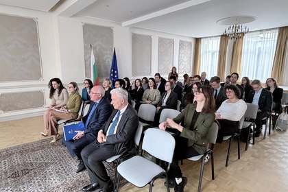 Постоянното представителство на България към ЕС отвори днес вратите си за курсистите на Дипломатическата академия на ЕС