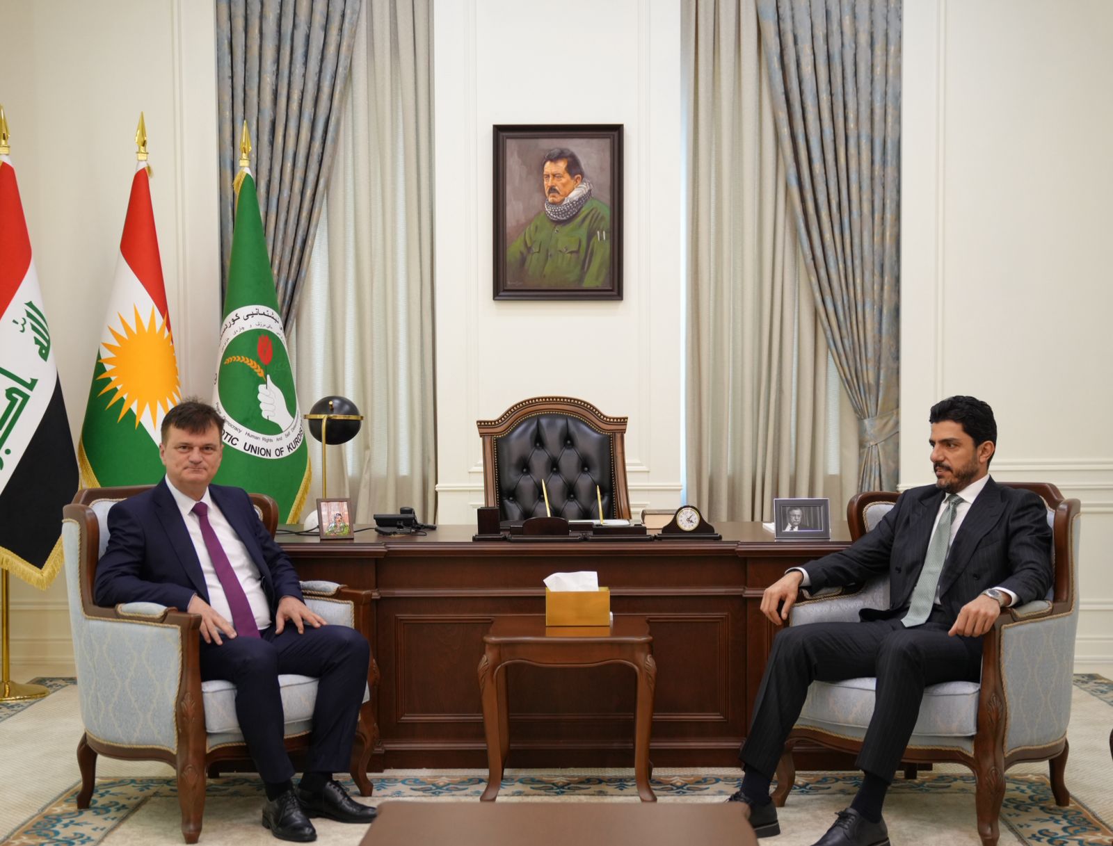 Meeting with Patriotic Union of Kurdistan