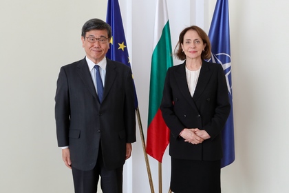 Meeting of Minister Neynsky with the Ambassador of Japan to Bulgaria