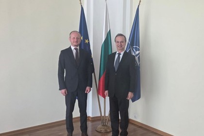 Deputy Minister of Foreign Affairs Radi Naydenov Meets the Ambassador of Georgia to Bulgaria