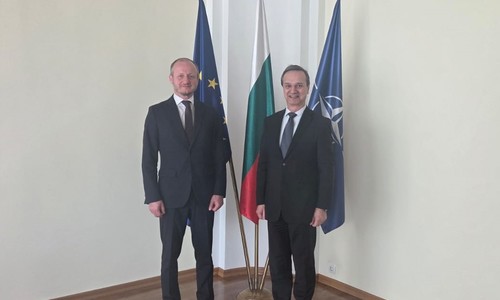 Deputy Minister of Foreign Affairs Radi Naydenov Meets the Ambassador of Georgia to Bulgaria