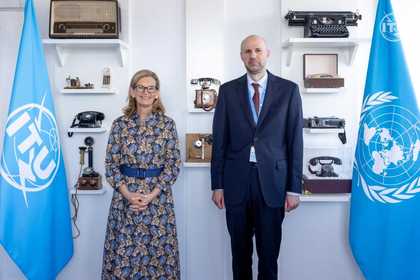 Meeting of the Permanent Representative of the Republic of Bulgaria in Geneva with the Secretary-General of the International Telecommunication Union