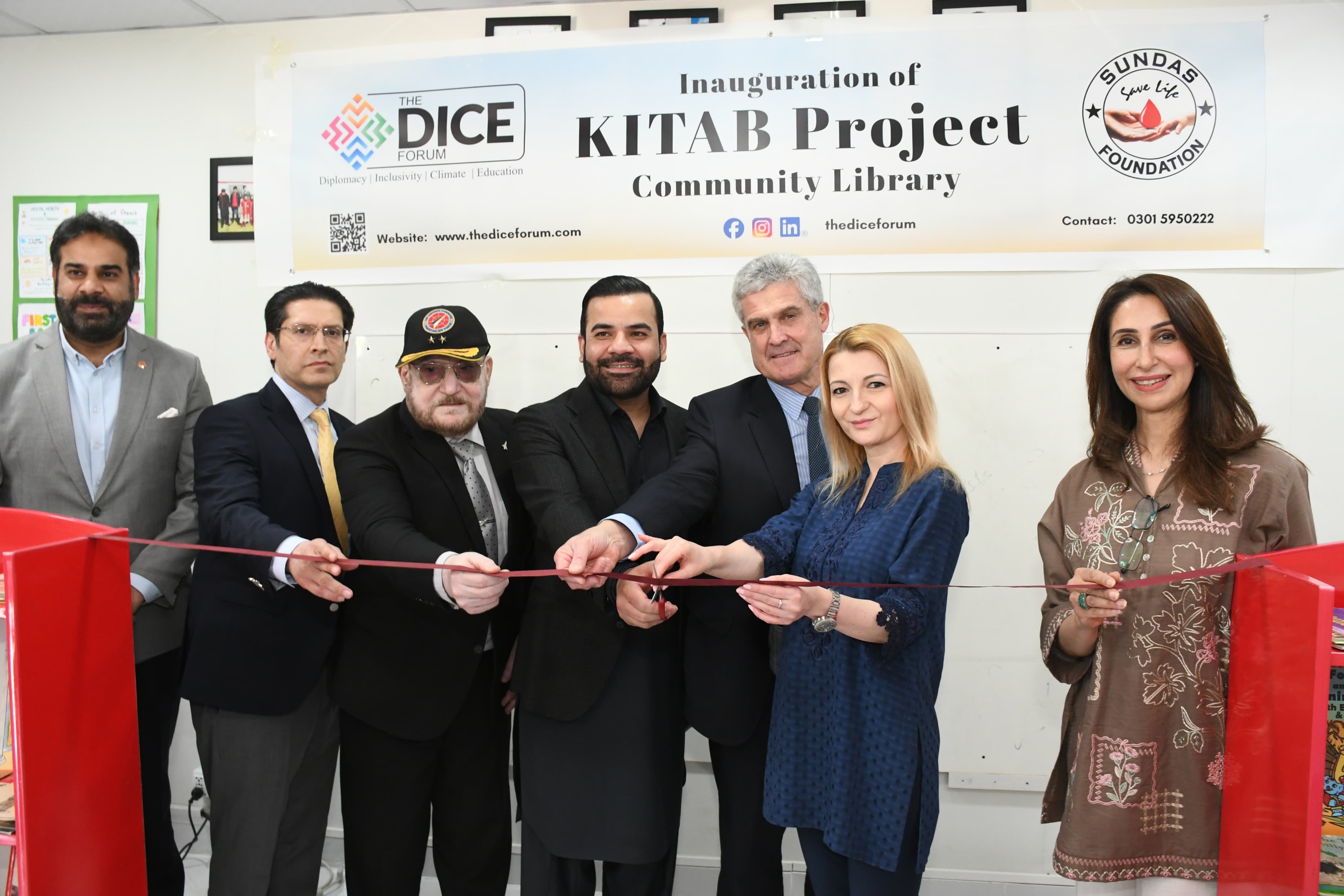 Ambassador Irena Gancheva participated as Guest of Honour in the inauguration of Community Children’s Library and Tree Plantation Initiative in Islamabad