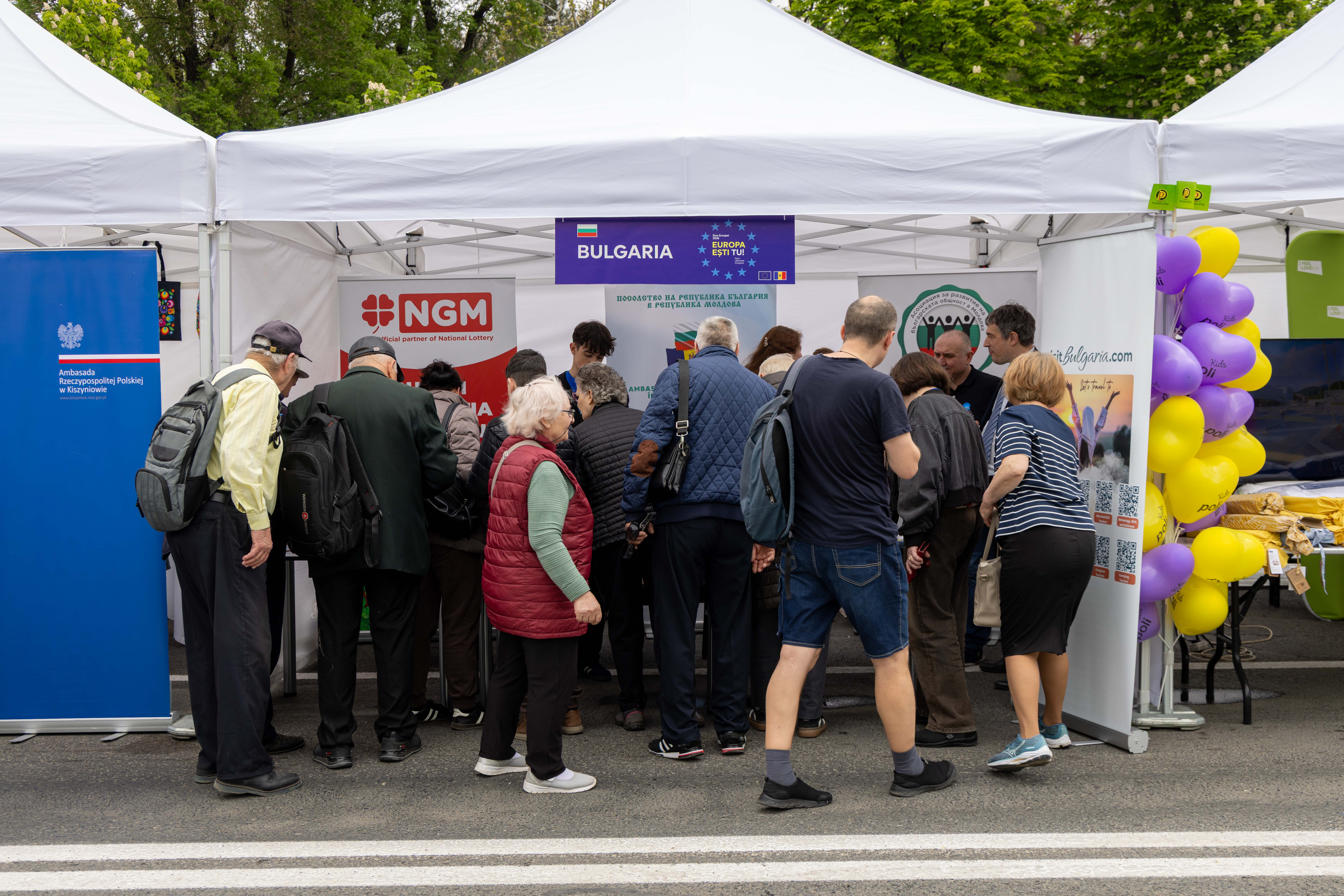 Посолството на Република България в Република Молдова заедно със своите партньори за поредна година взе участие в инициативата „Европейски град“