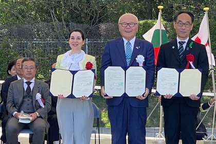 カルロヴォ市と伊奈市との姉妹都市協定締結