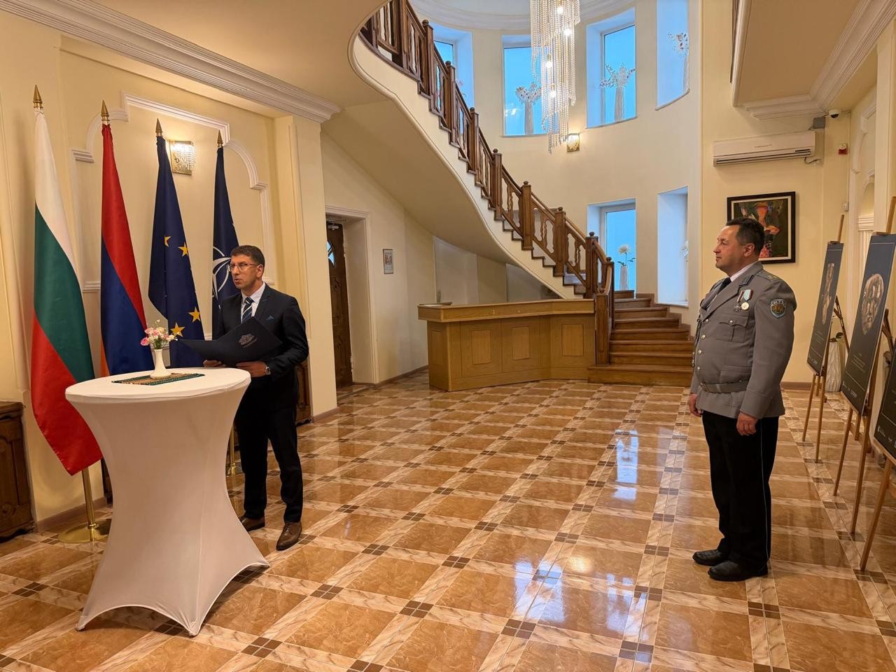 Reception to mark May 6 - Day of Bravery and Bulgarian Army Day