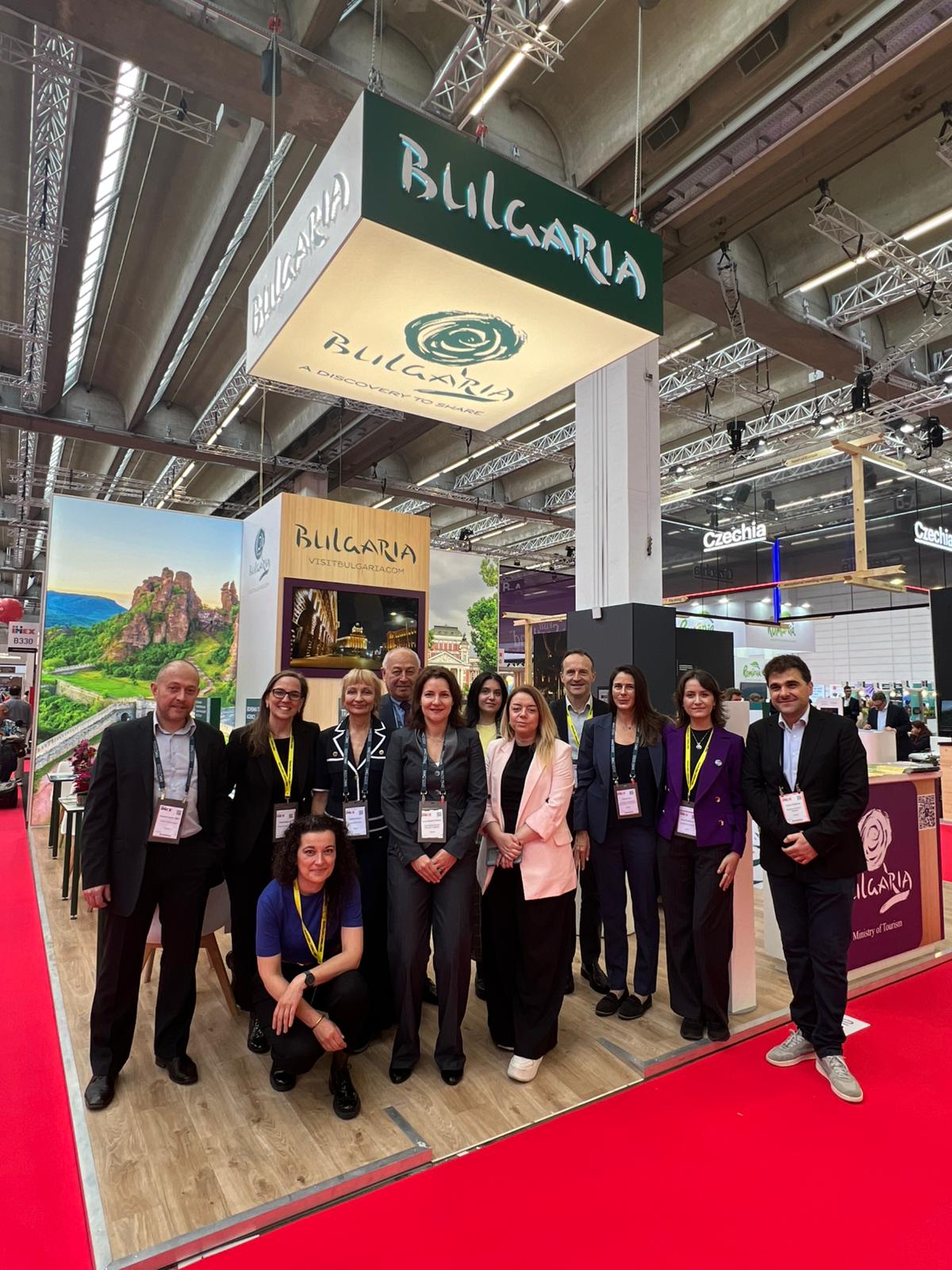 Offizielle Eröffnung des bulgarischen Standes auf der IMEX 2026 in Frankfurt am Main