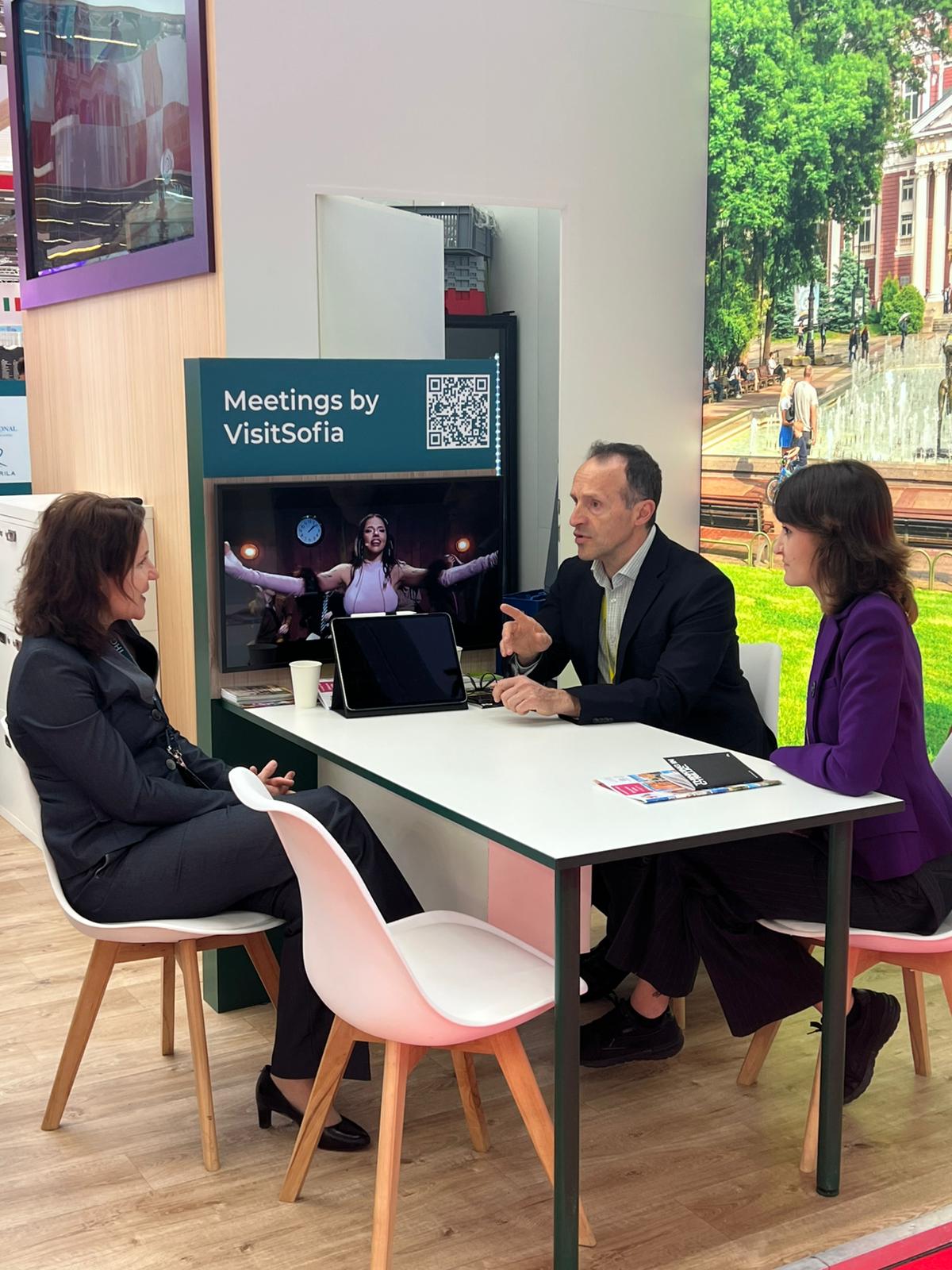 Offizielle Eröffnung des bulgarischen Standes auf der IMEX 2026 in Frankfurt am Main