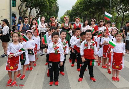 Участие на България на празника на Eвропа в Ханой 