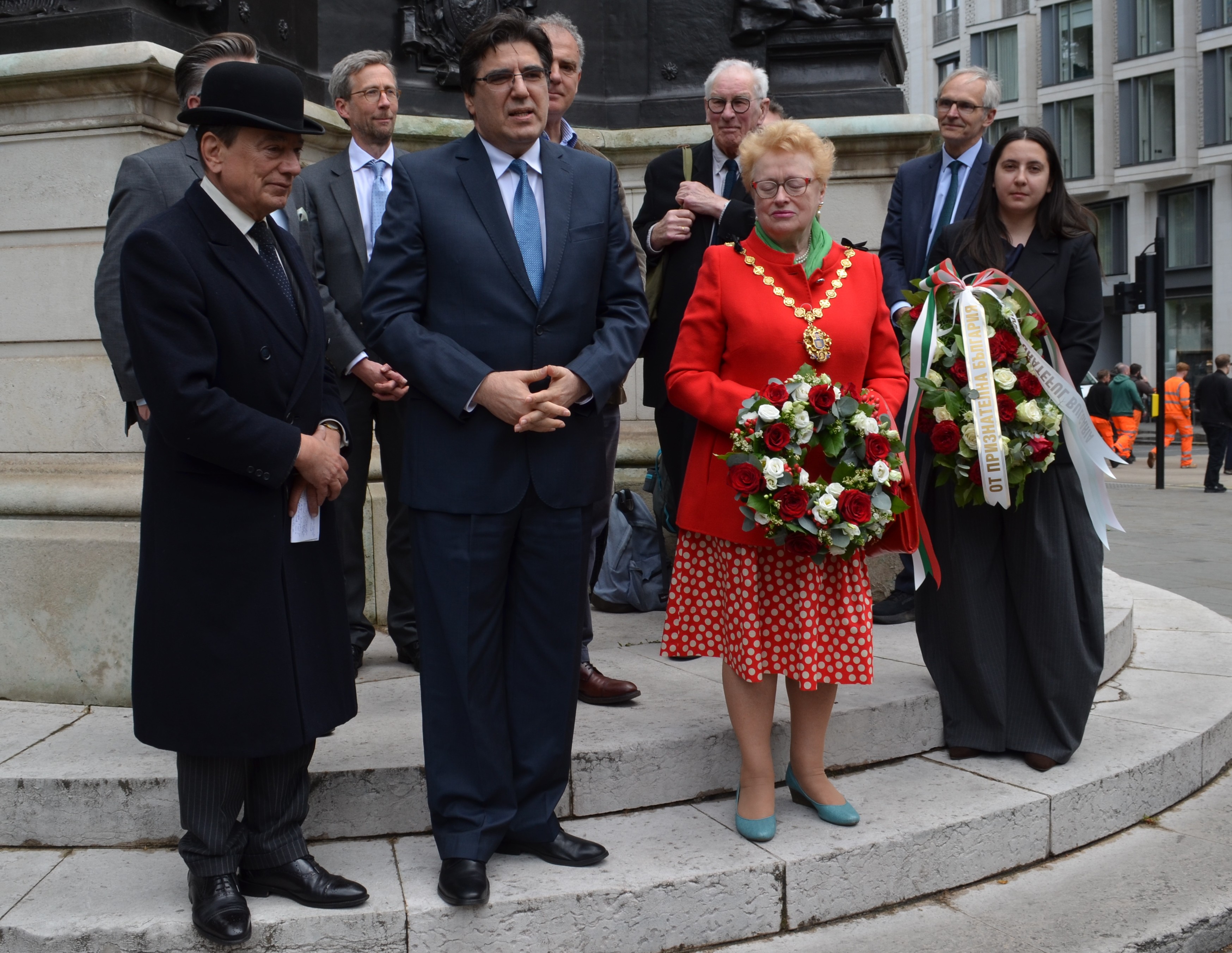 Wreath-Laying Ceremony at the William Gladstone Memorial in London