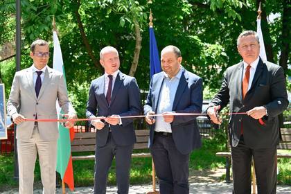 Official Ceremony for the Opening of a Garden in Sofia’s Lozenets District Bearing the Name of the Georgian Capital, Tbilisi 