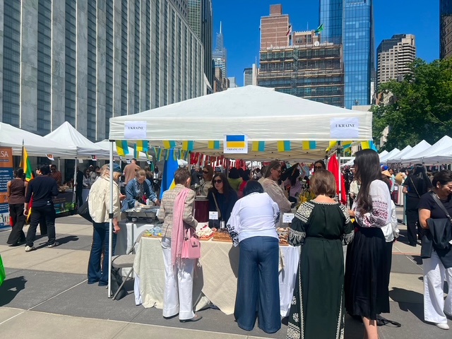  For the first time in over a decade, Bulgaria is participating in the United Nations International Bazaar