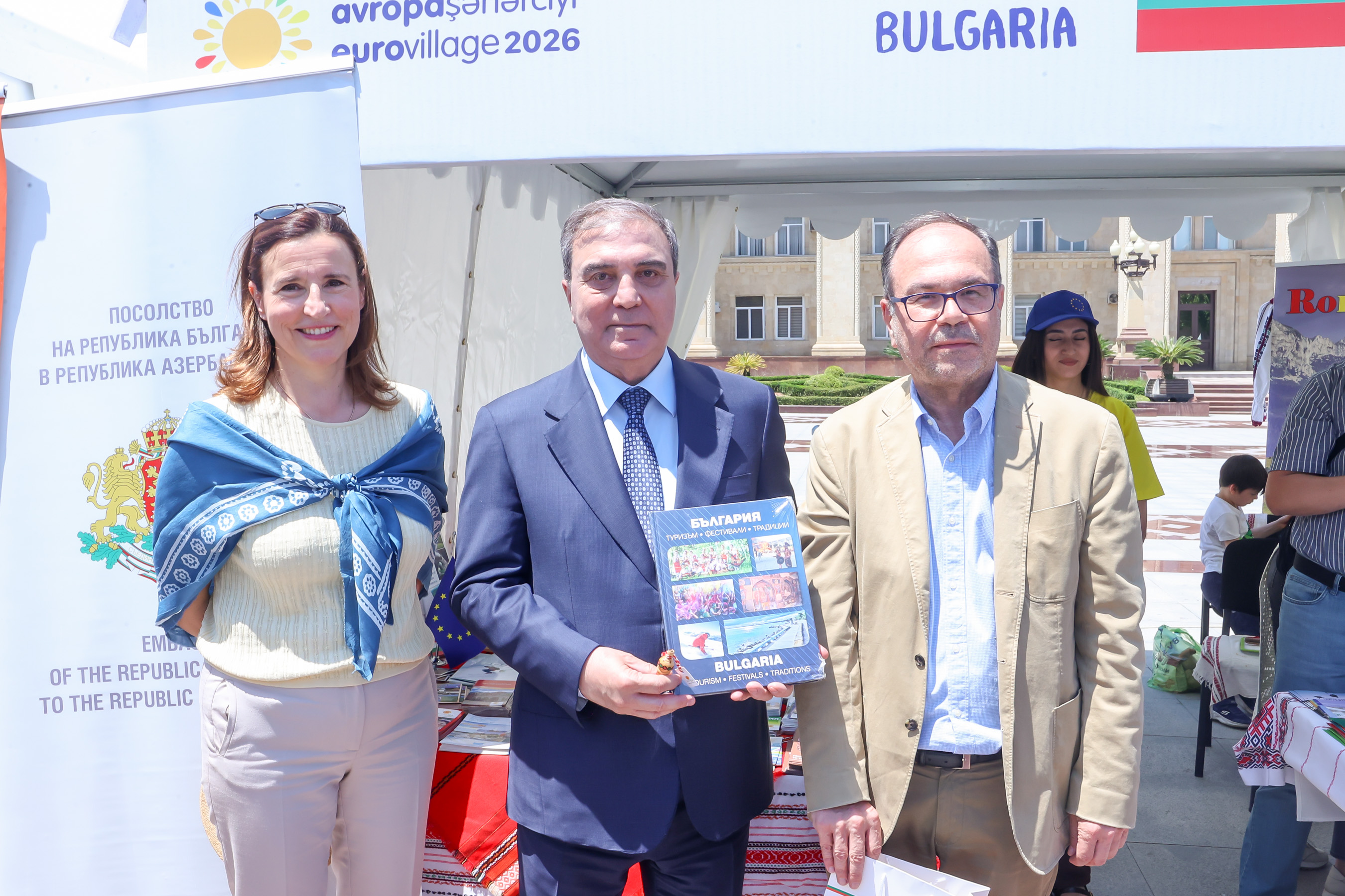 Участие на посолството в Баку в културното мероприятие “Eurovillage”, организирано от Делегацията на ЕС в Република Азербайджан на 5-6 юни 2026 г. в град Гянджа