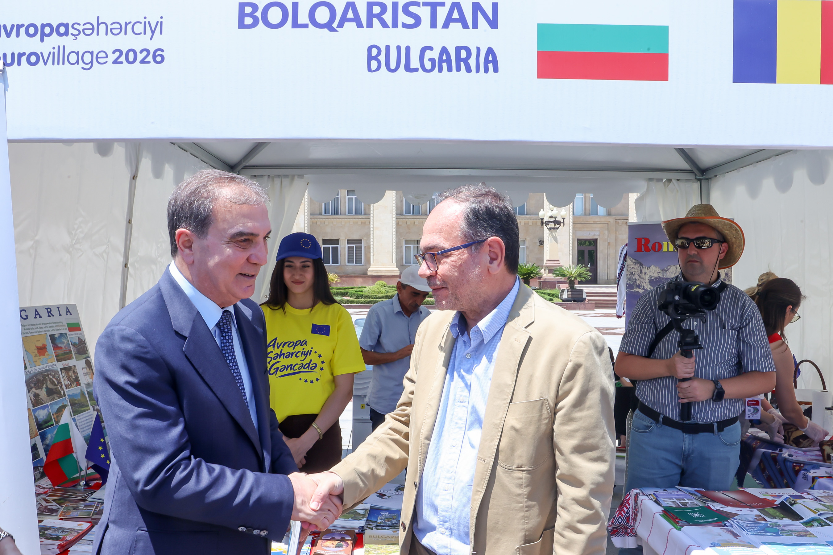 Участие на посолството в Баку в културното мероприятие “Eurovillage”, организирано от Делегацията на ЕС в Република Азербайджан на 5-6 юни 2026 г. в град Гянджа