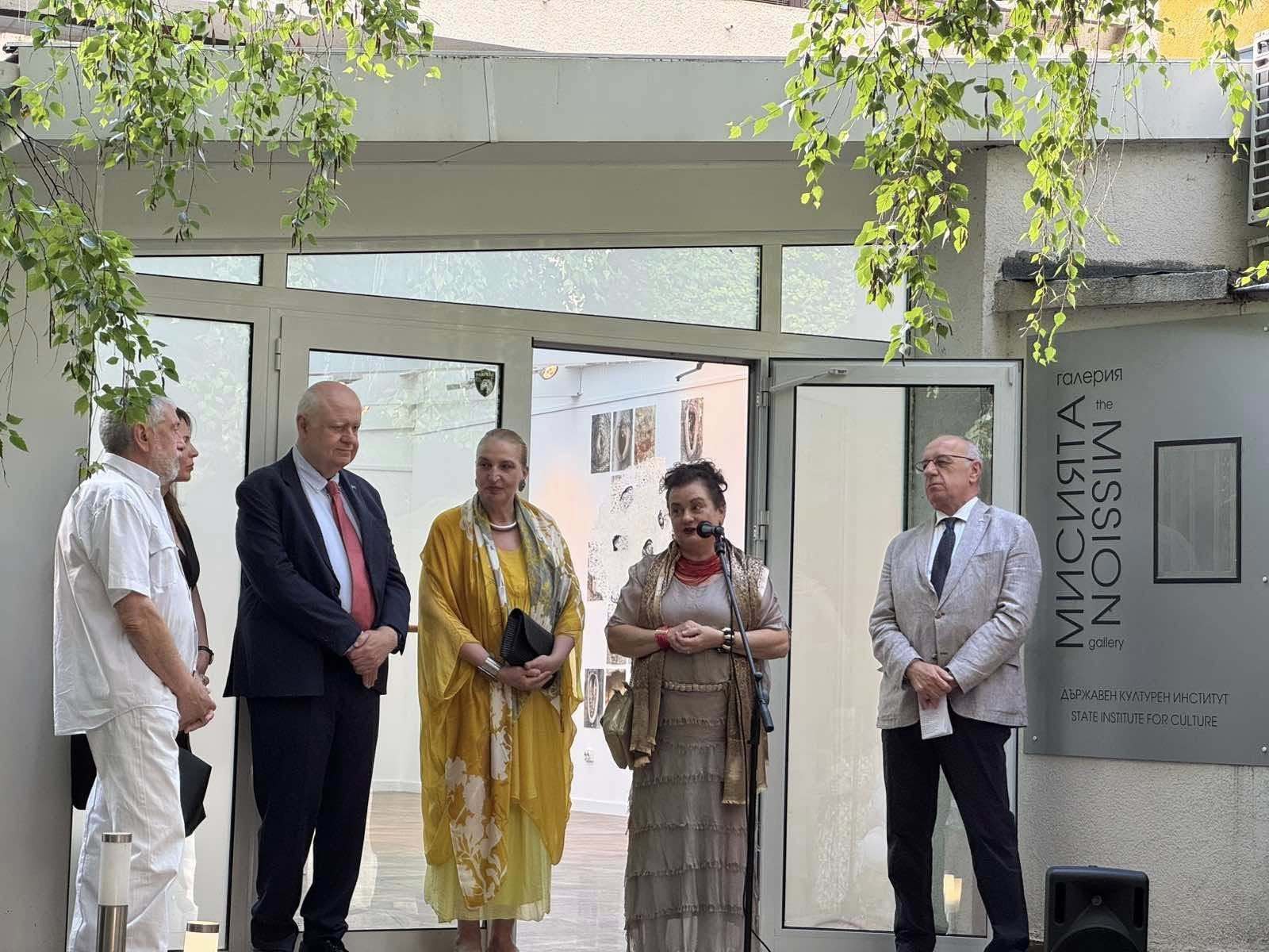 Opening of the Brazilian-Bulgarian exhibition "Beyond the Surface", part of Sofia Paper Art Fest 2026 by Amateras Foundation