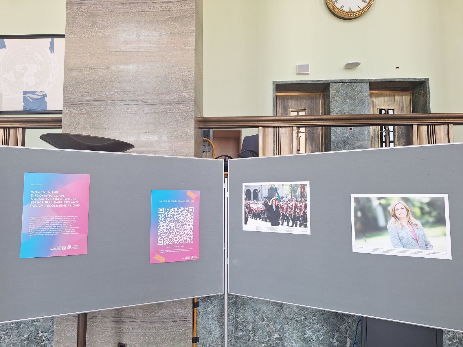 Bulgaria took part in the fifth edition of the Not a Woman’s Job? exhibition series