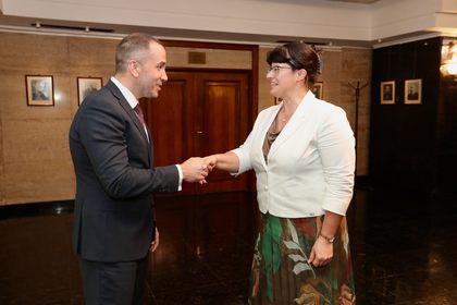 Deputy Minister Ivanka Tasheva Held a Meeting with the Ambassador of Montenegro to the Republic of Bulgaria
