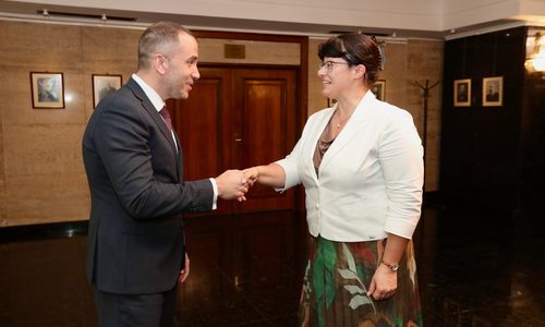 Deputy Minister Ivanka Tasheva Held a Meeting with the Ambassador of Montenegro to the Republic of Bulgaria