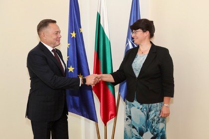 Deputy Minister Ivanka Tasheva Meets with Kazakhstan’s Ambassador to Bulgaria, Viktor Temirbayev