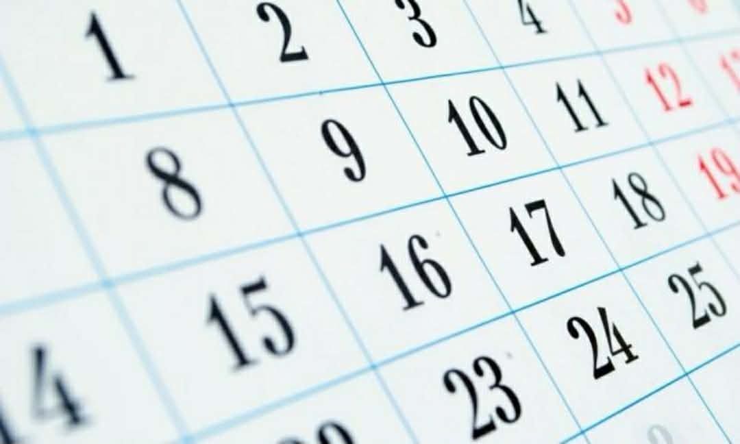 Days off: September 21 and 22, 2026.