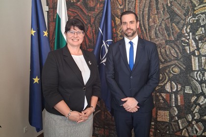Deputy Minister Ivanka Tasheva Meets with Csaba Rada, Deputy State Secretary for European and North American Relations at the Hungarian Ministry of Foreign Affairs 