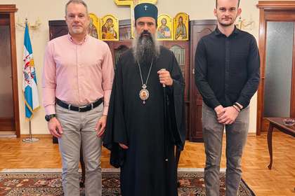 Генералният консул се срещна с Негово Светейшество Българския патриарх Даниил