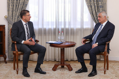 Nikola Nikolov, the Bulgarian Ambassador to Armenia, held a bilateral meeting with Mher Grigoryan, the Armenian Deputy Prime Minister
