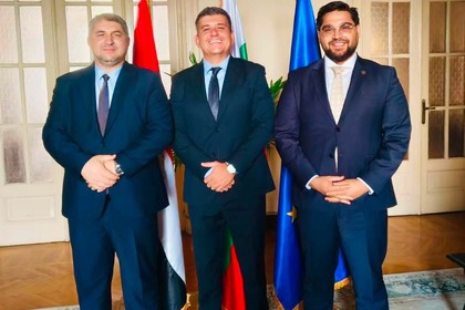 Временно управляващият посолството на Република България в Египет г-н Владимир Аврамов посрещна Главния мюфтия на Република България