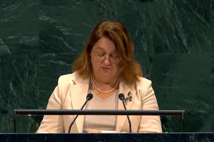 Ambassador Karadjova delivered a statement during the UN General Assembly debate on the use of the veto