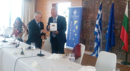 Работен обяд с вицепремиера и министър на икономиката и развитието на Гърция