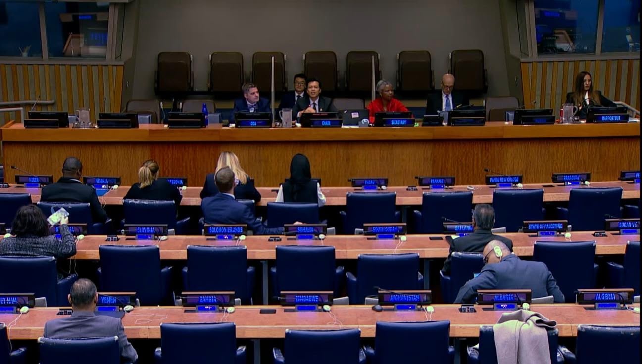 Ambassador Gergana Karadjova delivered Bulgaria’s national statement during the General Debate of the First Committee of the 81st session of the United Nations General Assembl