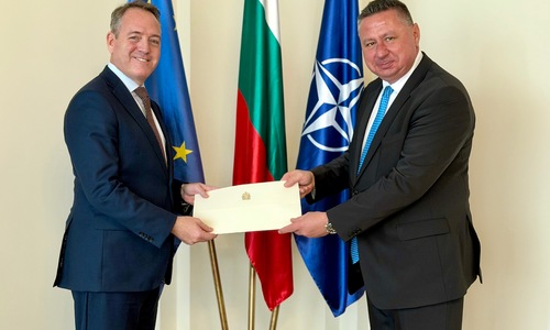 Заместник-министър Христо Полендаков се срещна с новоназначения посланик на Канада в България Кевин Рекс