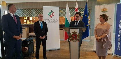 Заместник-министър Щерк представи Българското председателство в конференцията „Европейският път на Грузия“