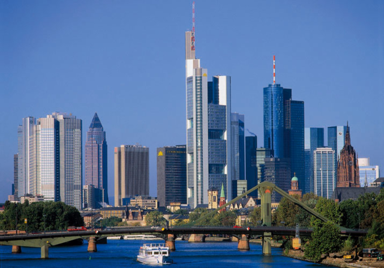 Франкфурт-на-Майне небоскребы