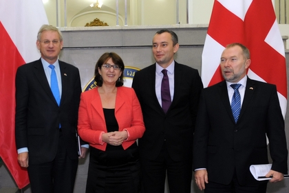 Three European Union ministers in Azerbaijan