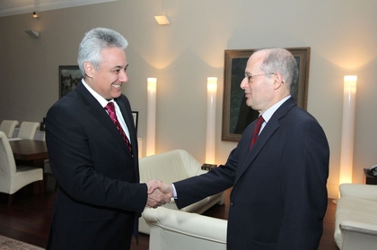 Министър-председателят и министър на външните работи Марин Райков се срещна с ръководителя на Мисията на ОССЕ за наблюдение на парламентарните избори