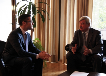 Kristian Vigenin met with the Ambassador of the Russian Federation